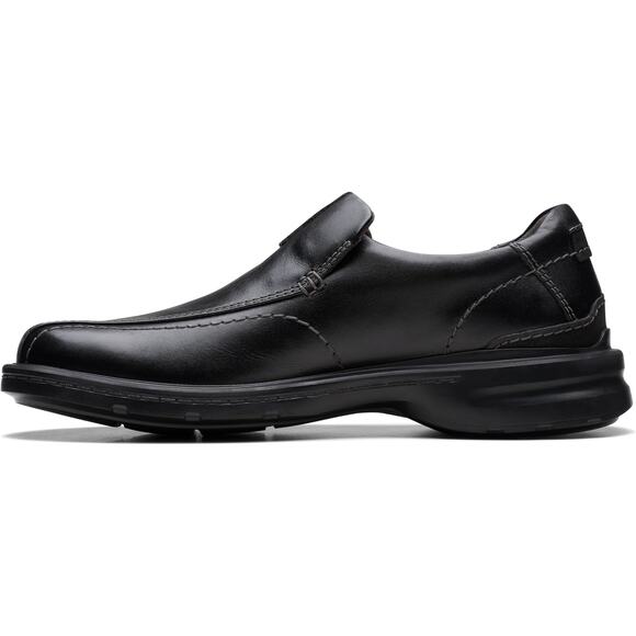 NWT Clarks Men's Gessler Step Loafer, Black Leather, 12 - Picture 3 of 6